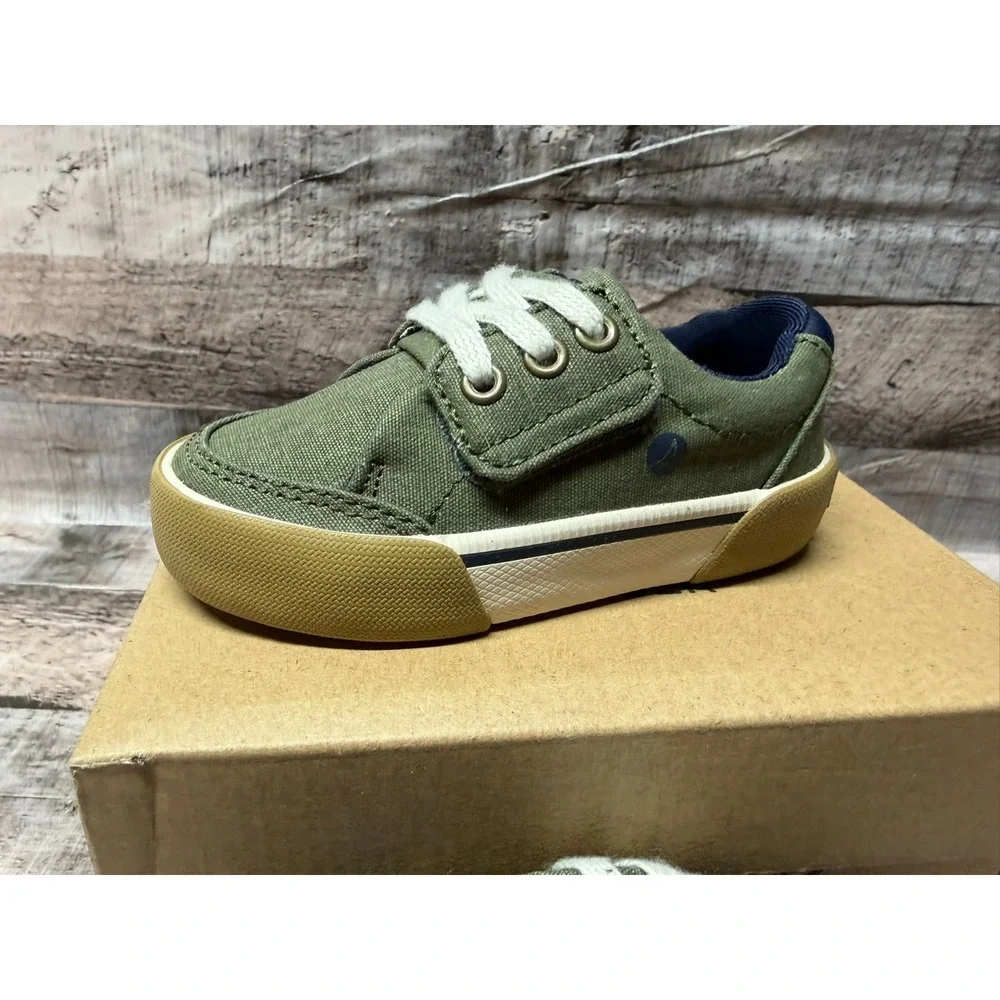 New Sperry Baby Toddler Boat Shoes Green Size 5 Toddler